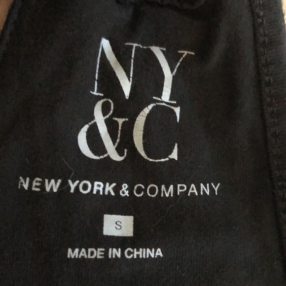 New York & Company Black Strappy Jumpsuit - Picture 5 of 7